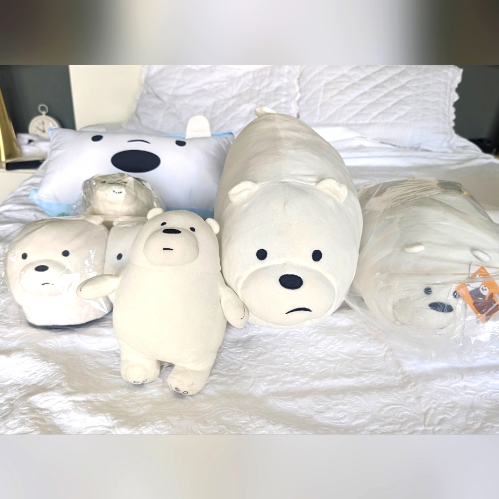 We Bare Bears Icebear Plushies Stuffed Animals 🐻‍❄️
